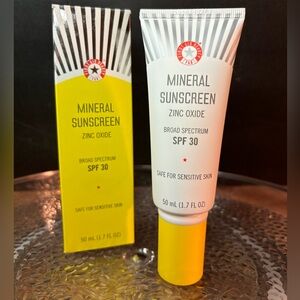 First Aid Beauty Mineral Sunscreen